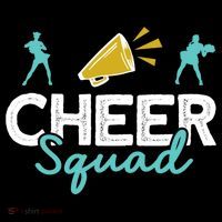 Cheer Squad Cheerleading Cheerleader Cute Gift USA-Made Doggie Bandana thumb 2