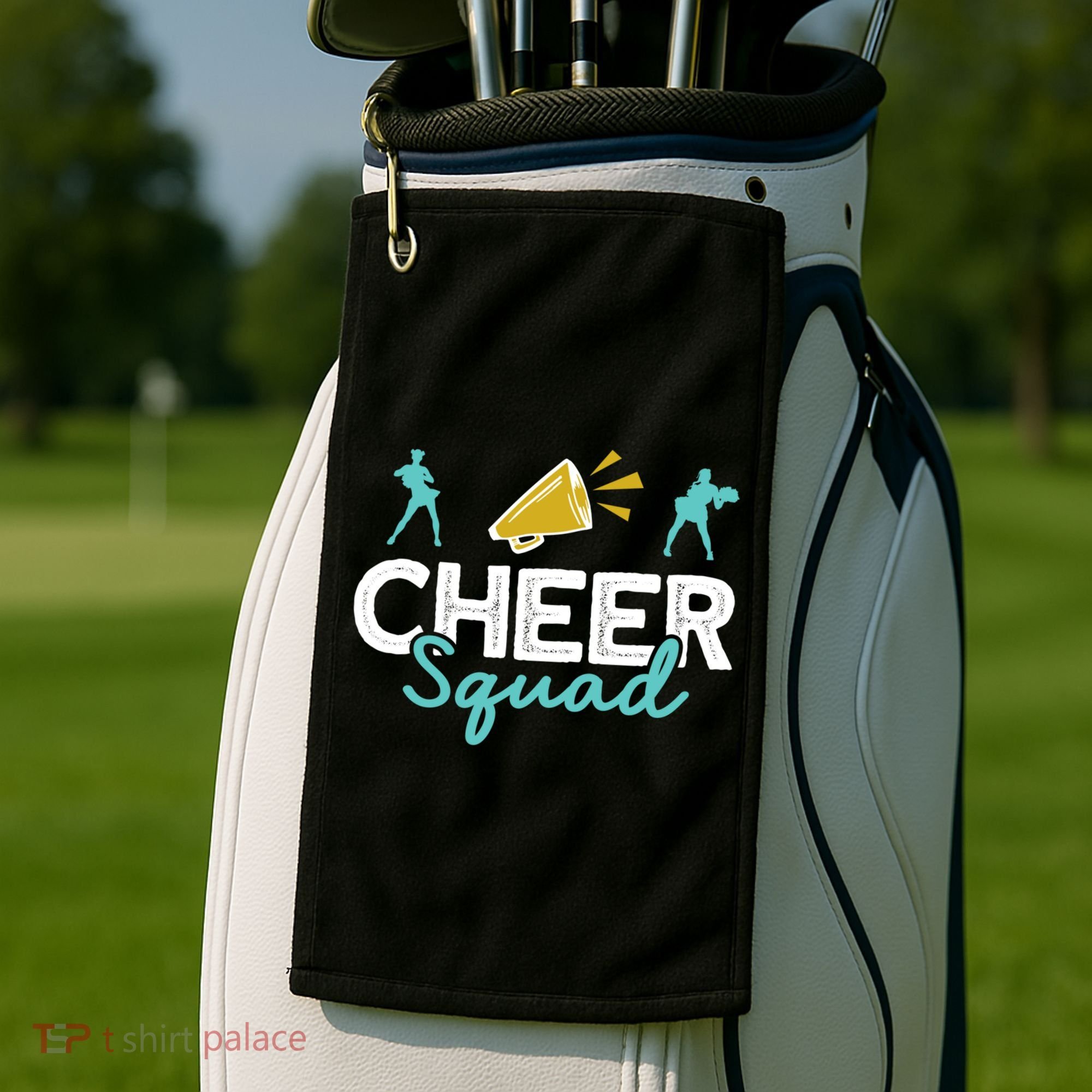 Cheer Squad Cheerleading Cheerleader Cute Gift Golf Towel