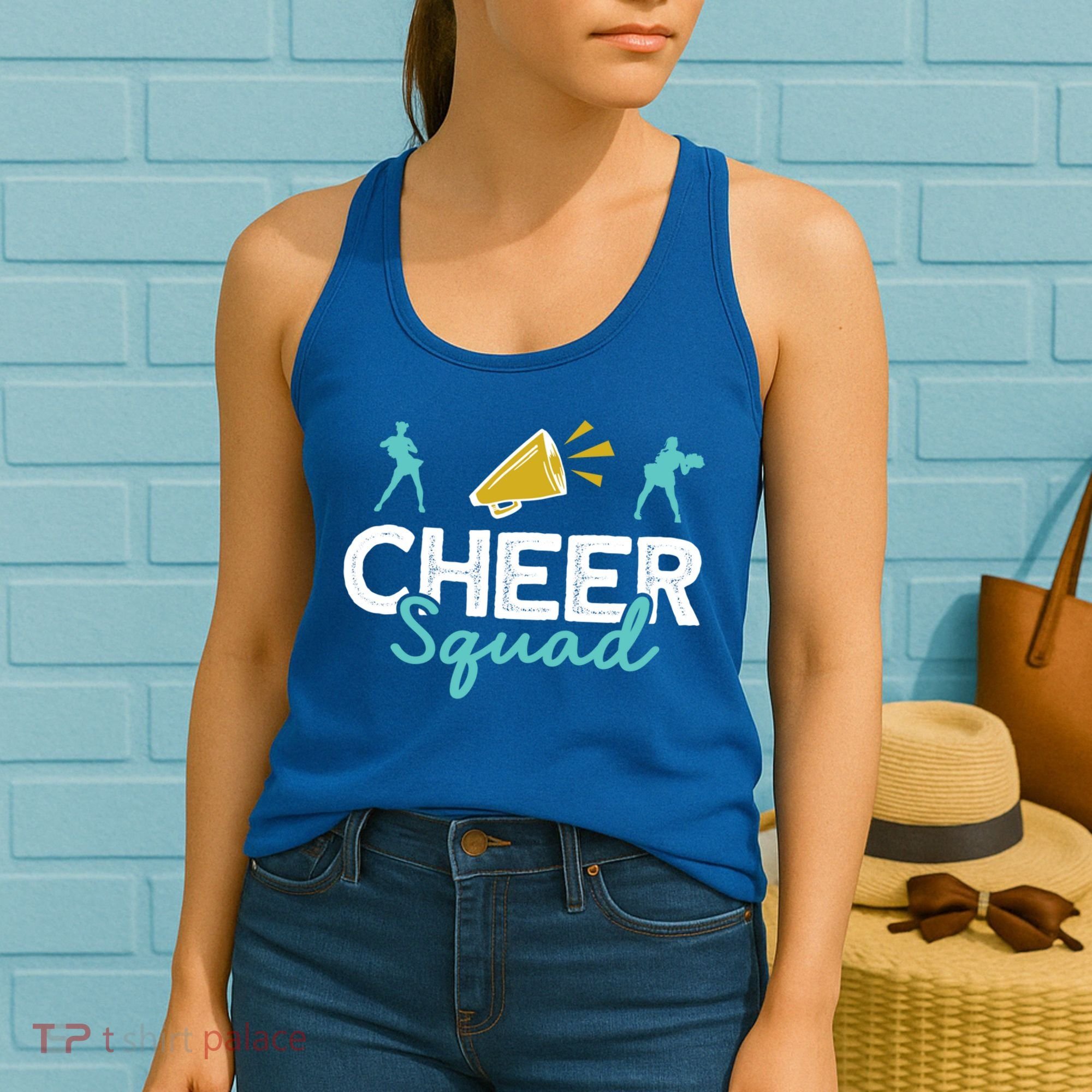 Cheer Squad Cheerleading Cheerleader Cute Gift Women's Tank Top