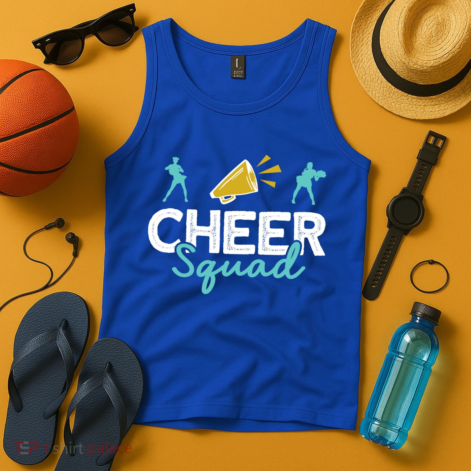Cheer Squad Cheerleading Cheerleader Cute Gift Tank Top