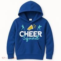 Cheer Squad Cheerleading Cheerleader Cute Gift Kids Hoodie thumb 0