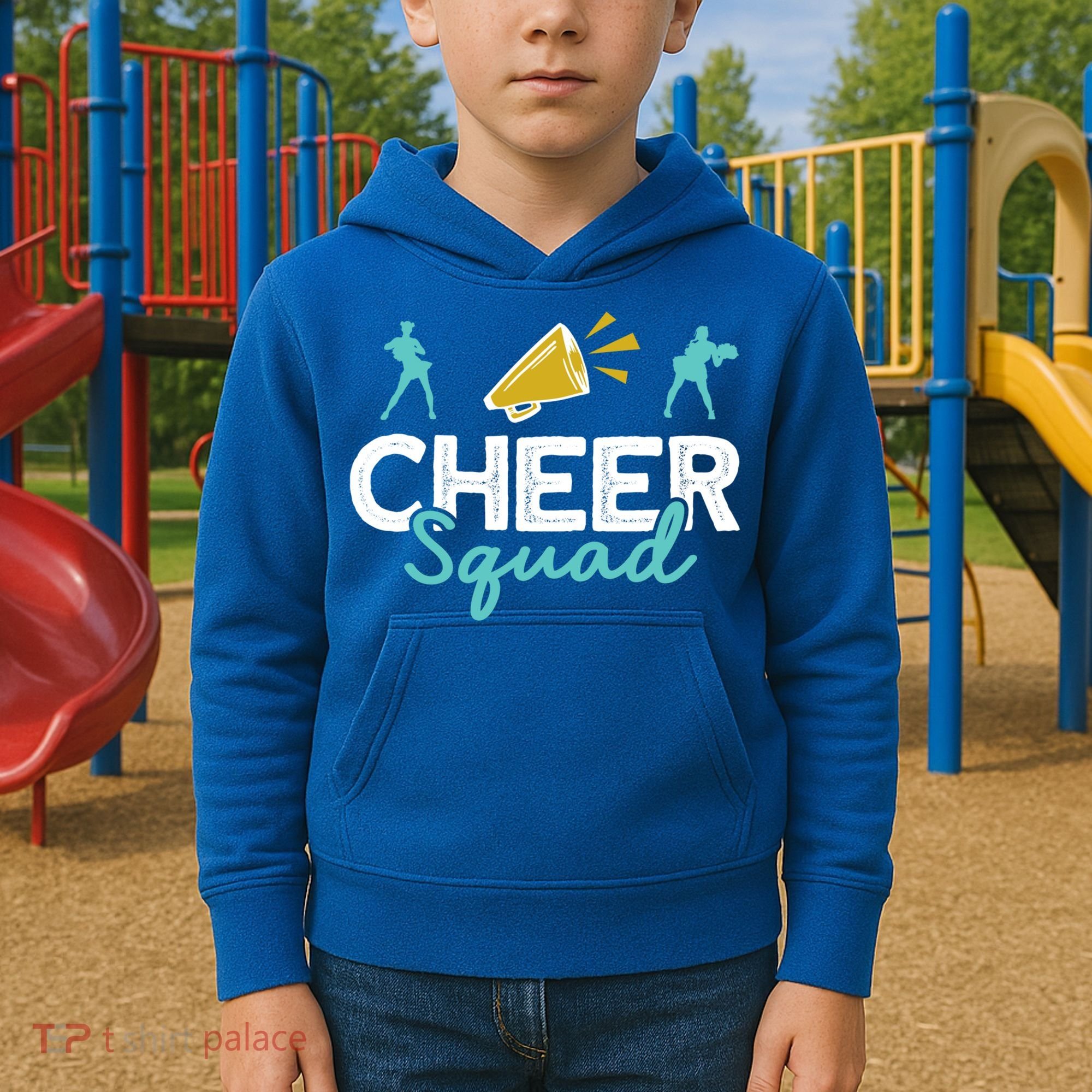 Cheer Squad Cheerleading Cheerleader Cute Gift Kids Hoodie