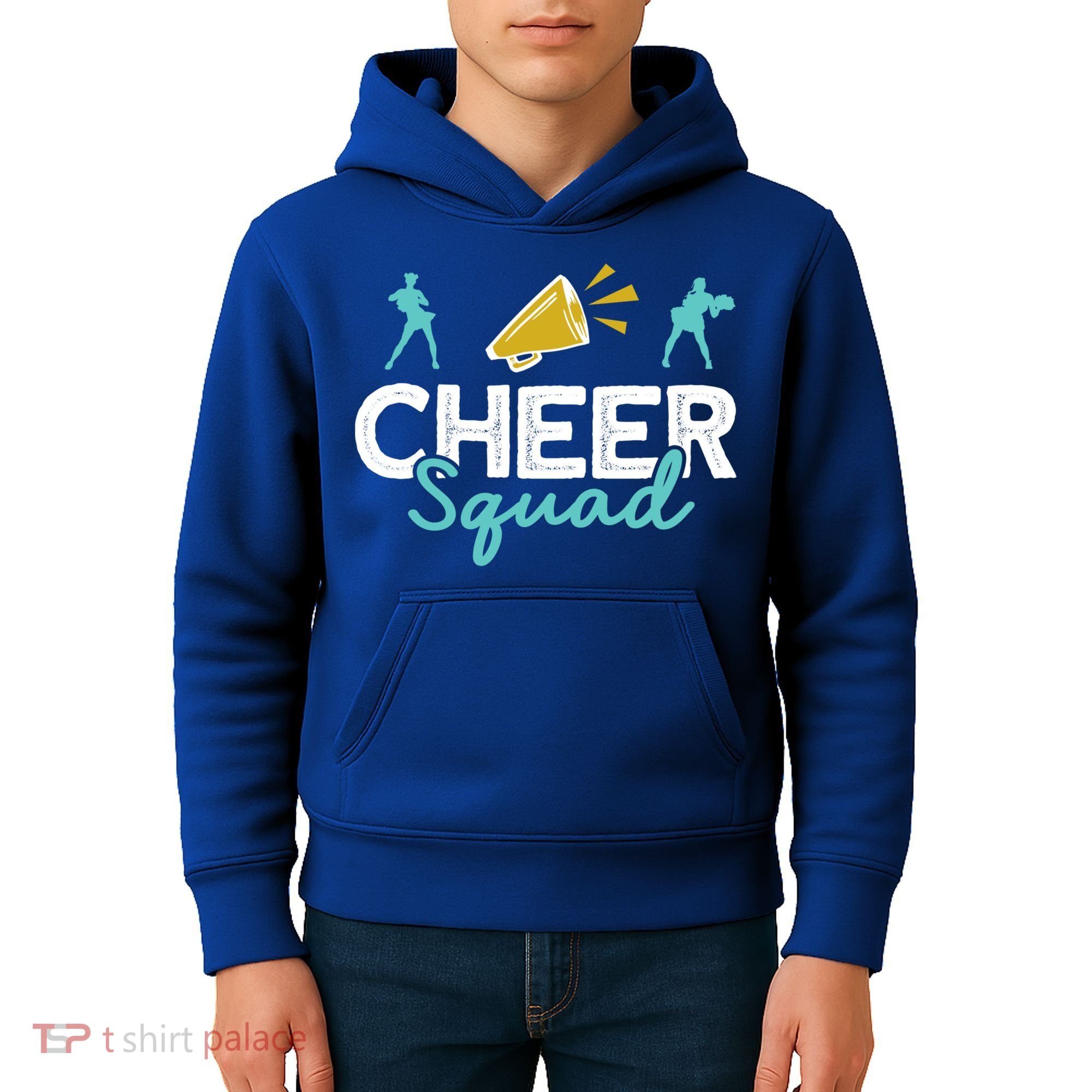 Cheer Squad Cheerleading Cheerleader Cute Gift Kids Hoodie