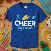 Cheer Squad Cheerleading Cheerleader Cute Gift Kids T-Shirt thumb 3