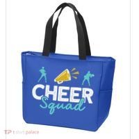 Cheer Squad Cheerleading Cheerleader Cute Gift Tote Bag thumb 3