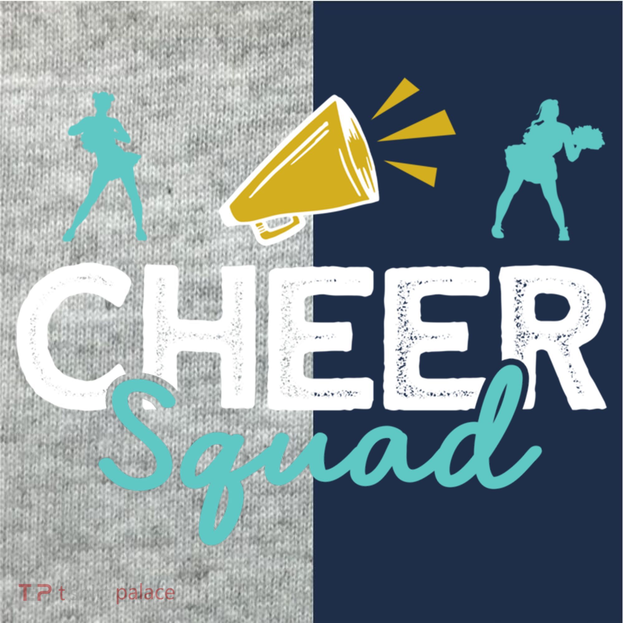 Cheer Squad Cheerleading Cheerleader Cute Gift Kids Colorblock Raglan Jersey