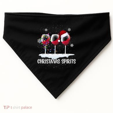 Christmas Spirits USA-Made Doggie Bandana