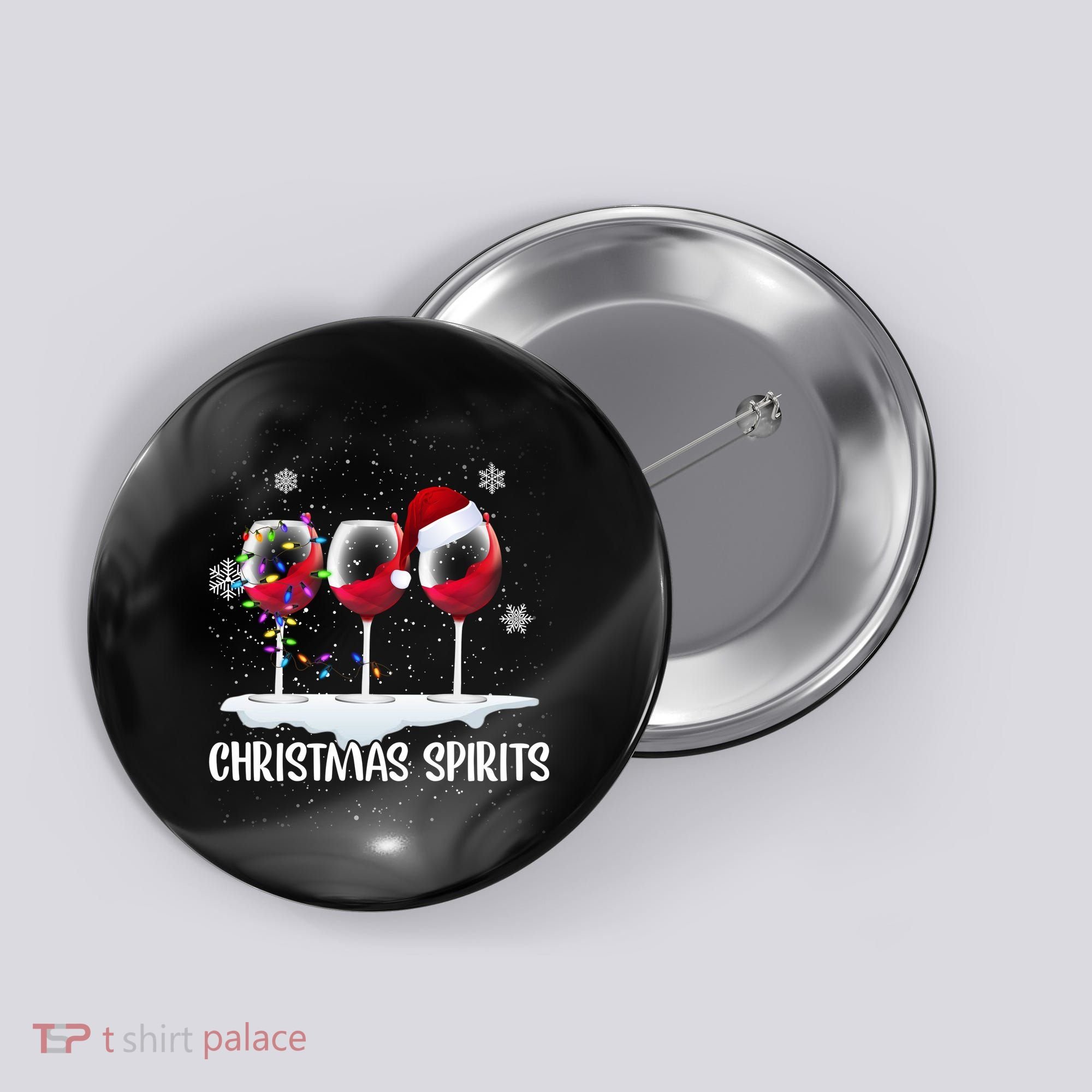 Christmas Spirits Button