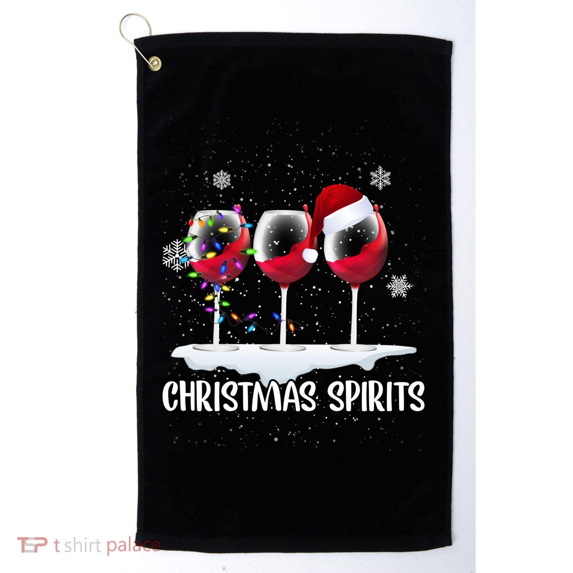 Christmas Spirits Golf Towel