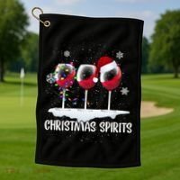 Christmas Spirits Golf Towel thumb 1