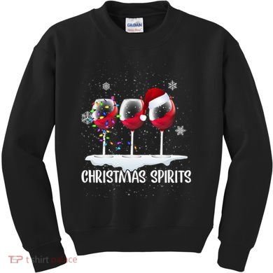 Christmas Spirits Kids Sweatshirt