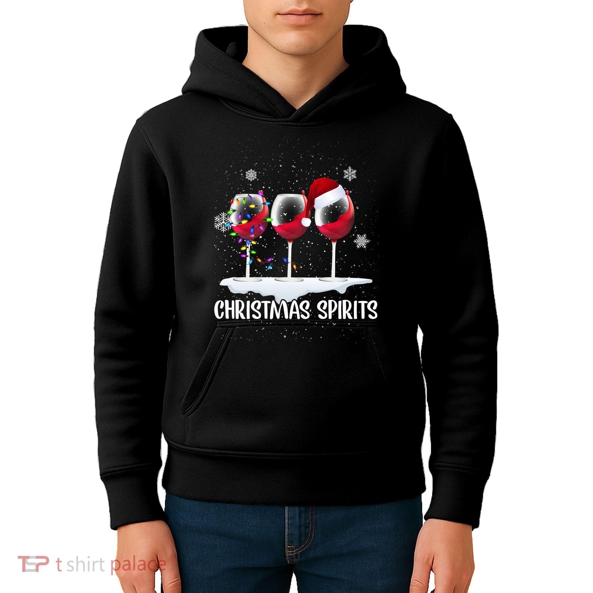 Christmas Spirits Kids Hoodie