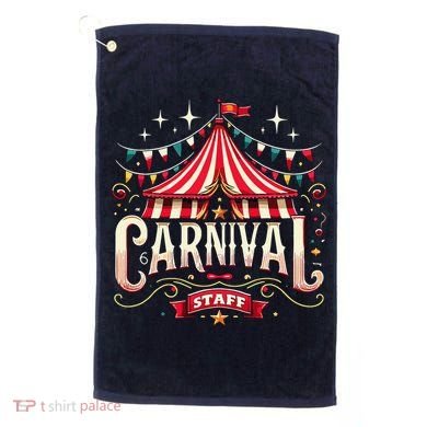 Carnival Staff Circus Matching Golf Towel
