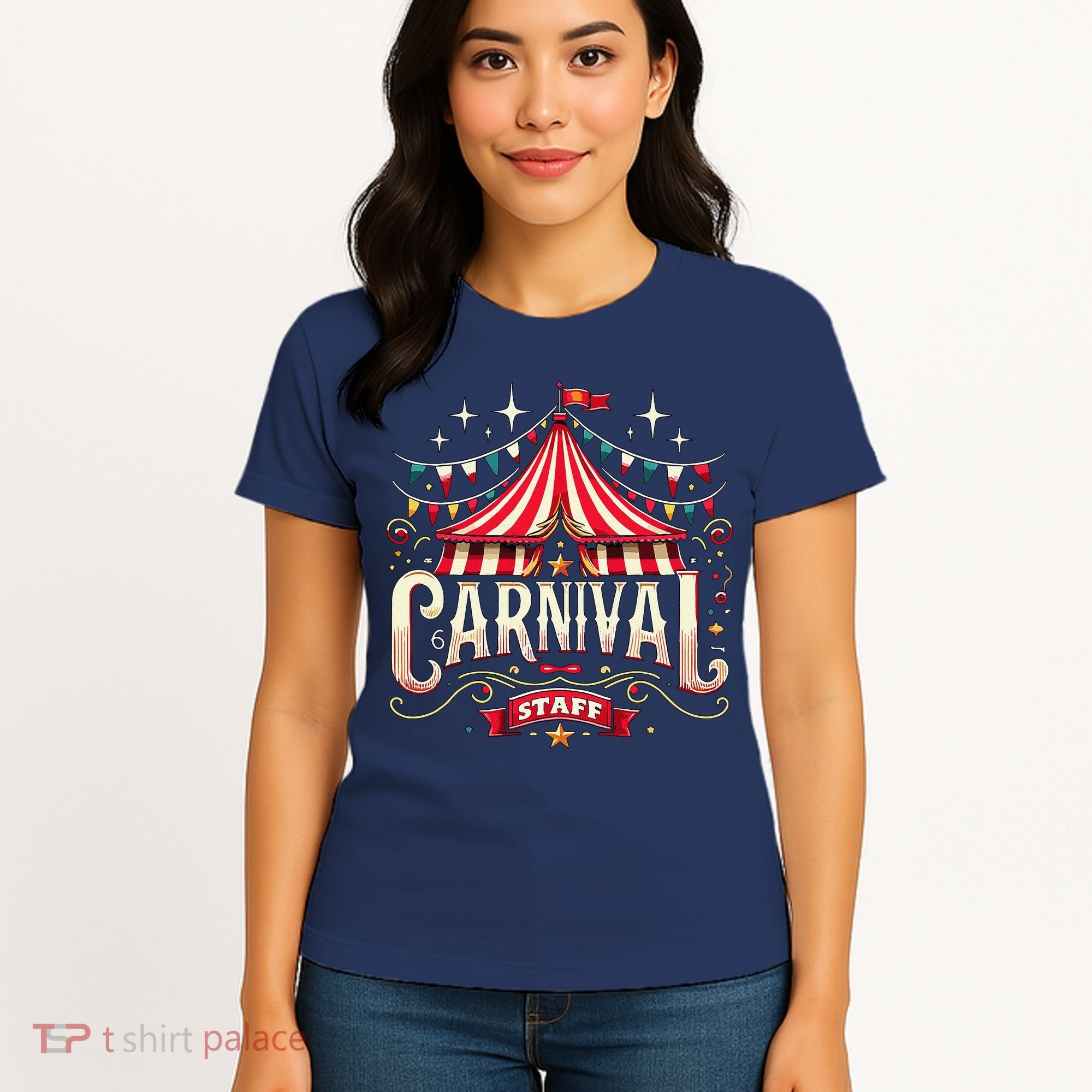 Carnival Staff Circus Matching Women's T-Shirt