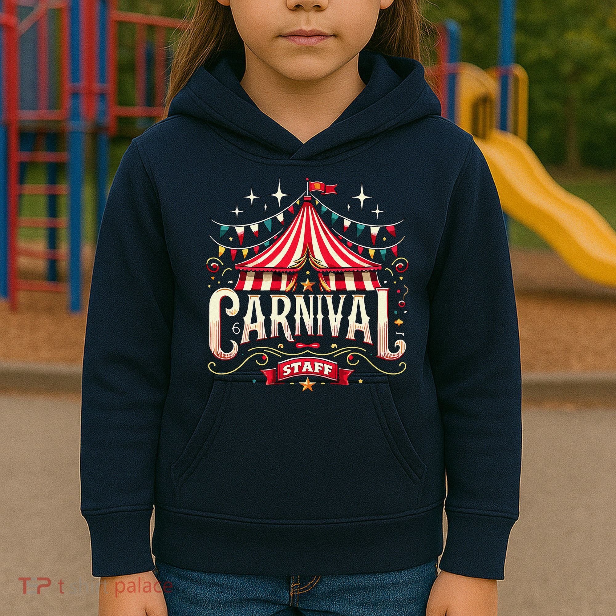Carnival Staff Circus Matching Kids Hoodie