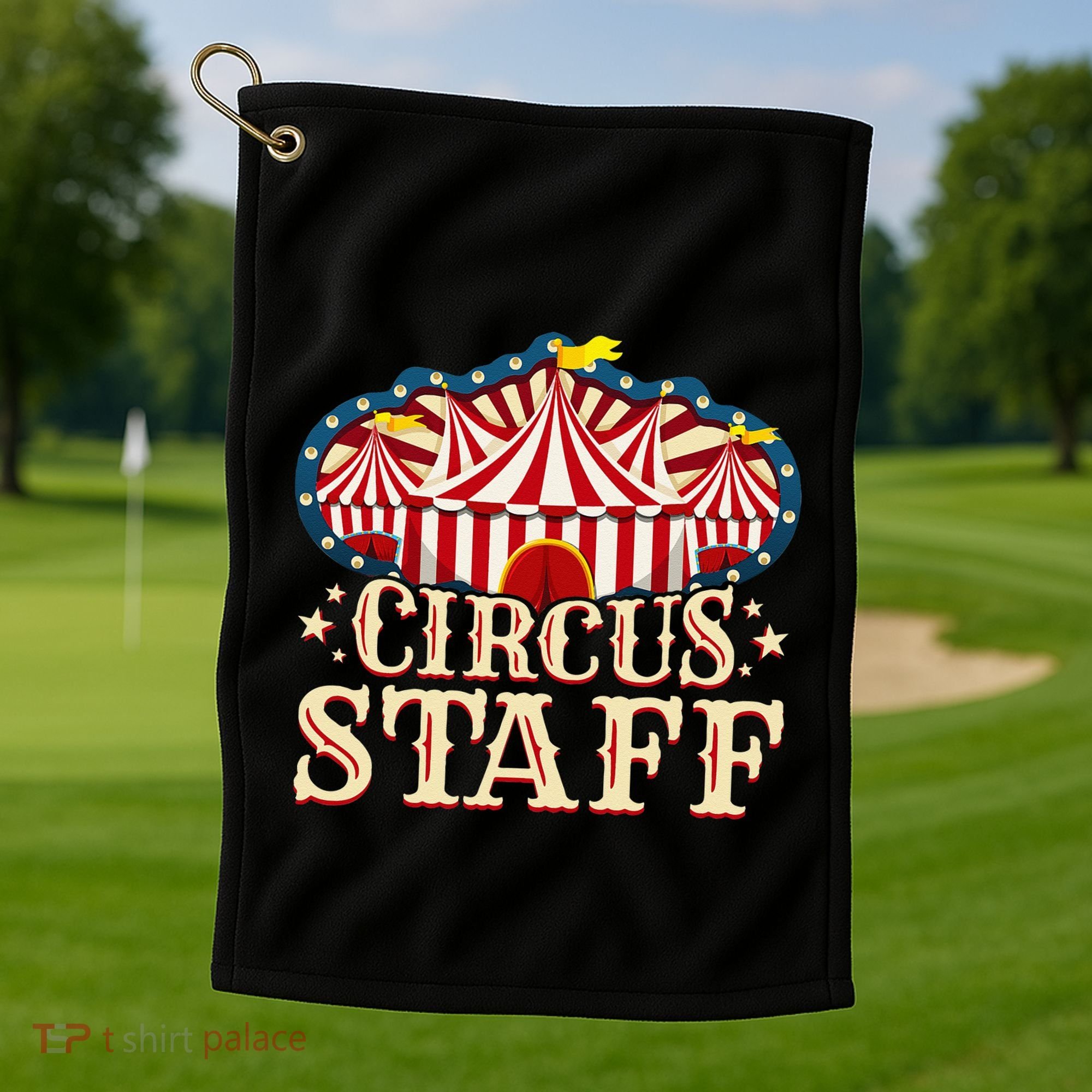 Circus Staff Circus Party Golf Towel