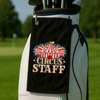 Circus Staff Circus Party Golf Towel thumb 2