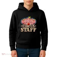 Circus Staff Circus Party Kids Hoodie thumb 4