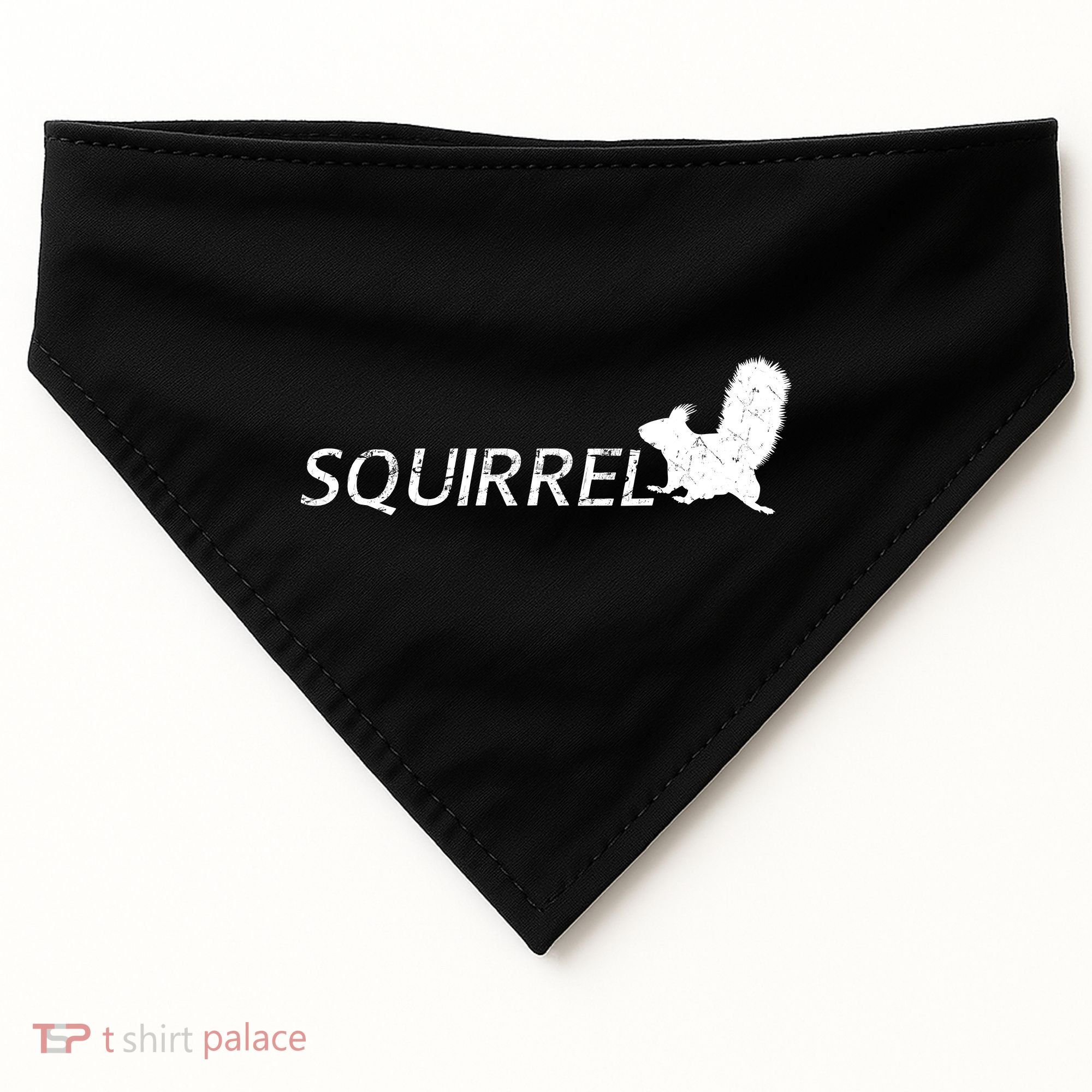 Cute Squirrel USA-Made Doggie Bandana