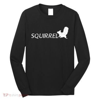 Cute Squirrel Long Sleeve Shirt