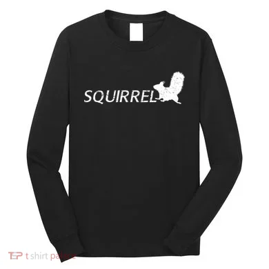 Cute Squirrel Long Sleeve Shirt