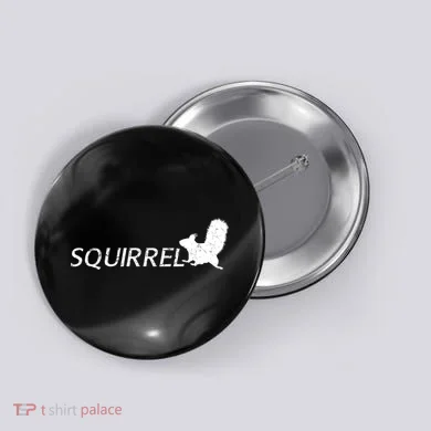 Cute Squirrel Button