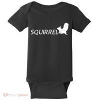 Cute Squirrel Baby Bodysuit thumb 0