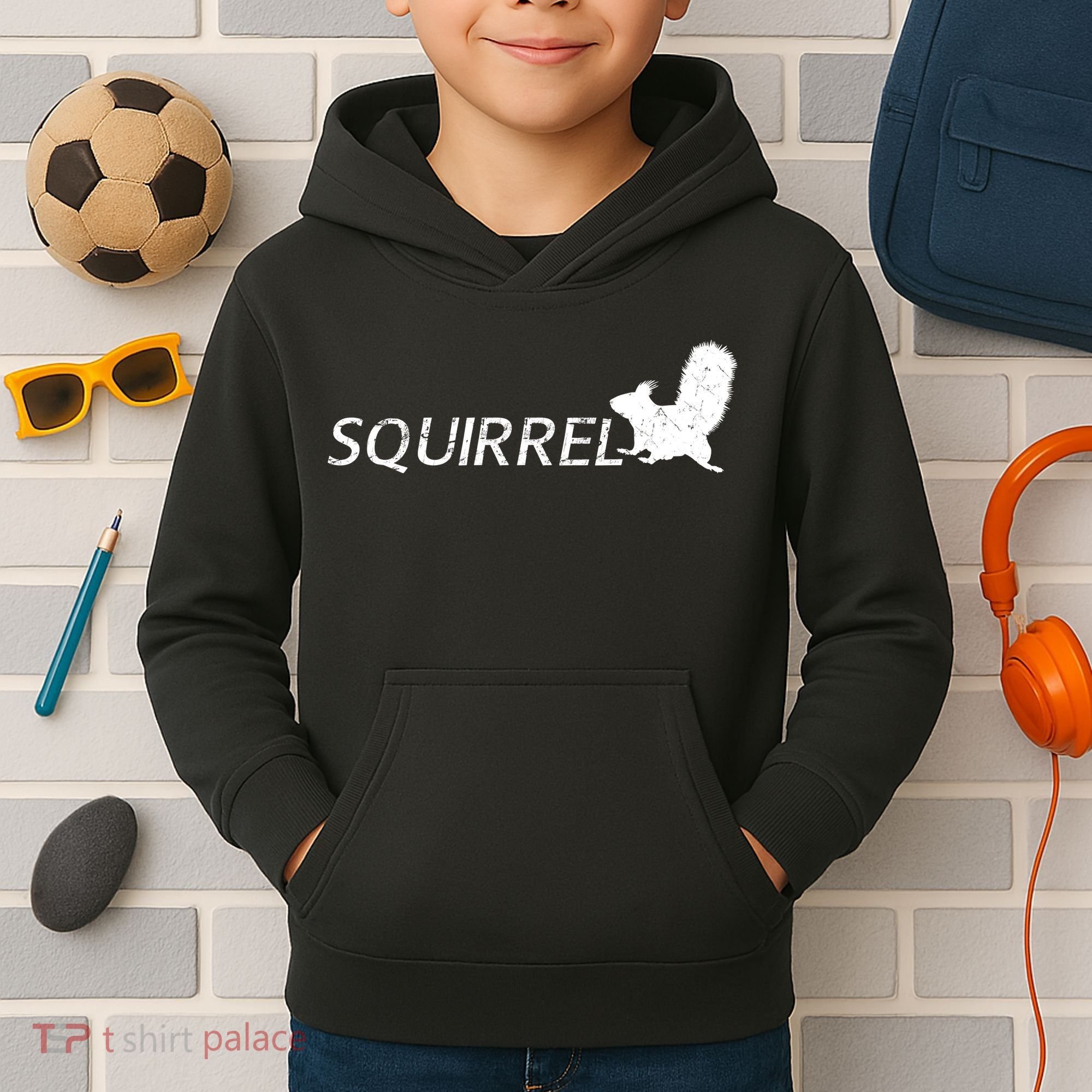 Cute Squirrel Kids Hoodie
