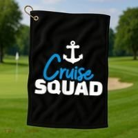 Cruise Squad Golf Towel thumb 1