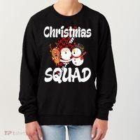 Christmas Squad Cute Holiday Musical Women's Sweatshirt thumb 0