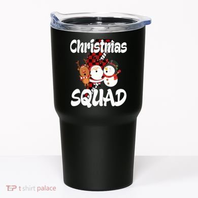 Christmas Squad Cute Holiday Musical Tumbler