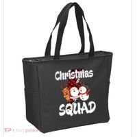 Christmas Squad Cute Holiday Musical Tote Bag thumb 2