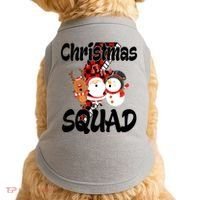 Christmas Squad Cute Holiday Musical Doggie Tank thumb 0