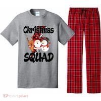 Christmas Squad Cute Holiday Musical Pajama Set thumb 0
