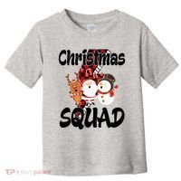 Christmas Squad Cute Holiday Musical Toddler T-Shirt thumb 0