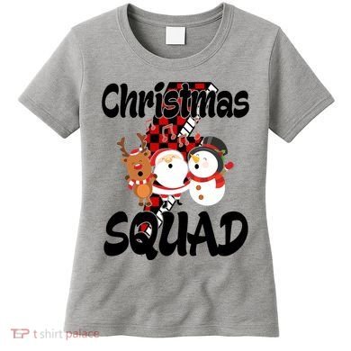 Christmas Squad Cute Holiday Musical Women's T-Shirt