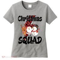 Christmas Squad Cute Holiday Musical Women's T-Shirt thumb 0