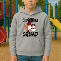 Christmas Squad Cute Holiday Musical Kids Hoodie thumb 2