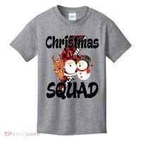 Christmas Squad Cute Holiday Musical Kids T-Shirt thumb 0