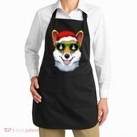 Corgi Sunglasses Christmas Pajama Dog Santa Hat XMas Tree Apron thumb 2
