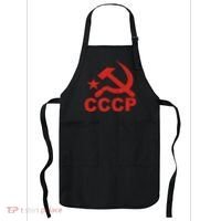 Cccp Soviet Communist Star Hammer Sickle Top Apron thumb 0