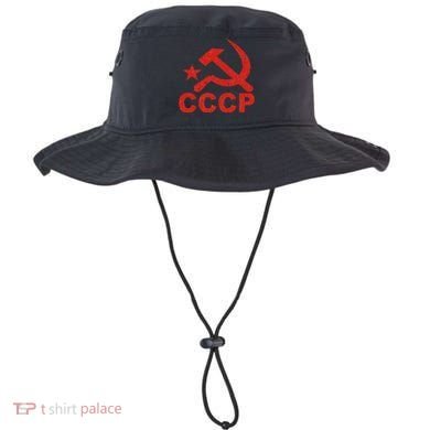 Cccp Soviet Communist Star Hammer Sickle Top Bucket Hat