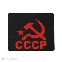 Cccp Soviet Communist Star Hammer Sickle Top Mousepad thumb 0