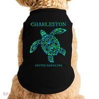 Charleston South Carolina Sea Turtle Souvenir Doggie Tank thumb 0
