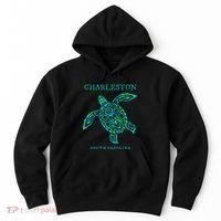 Charleston South Carolina Sea Turtle Souvenir Hoodie thumb 0