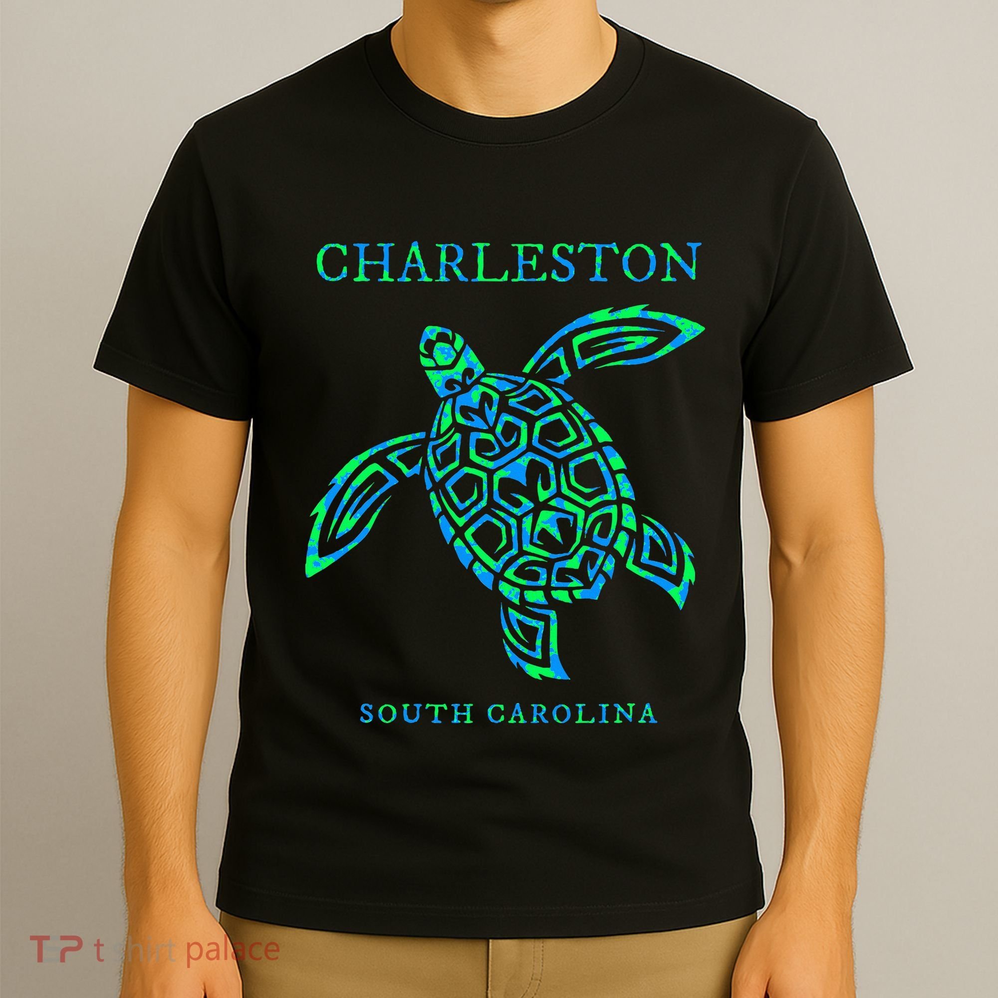 Charleston South Carolina Sea Turtle Souvenir T-Shirt
