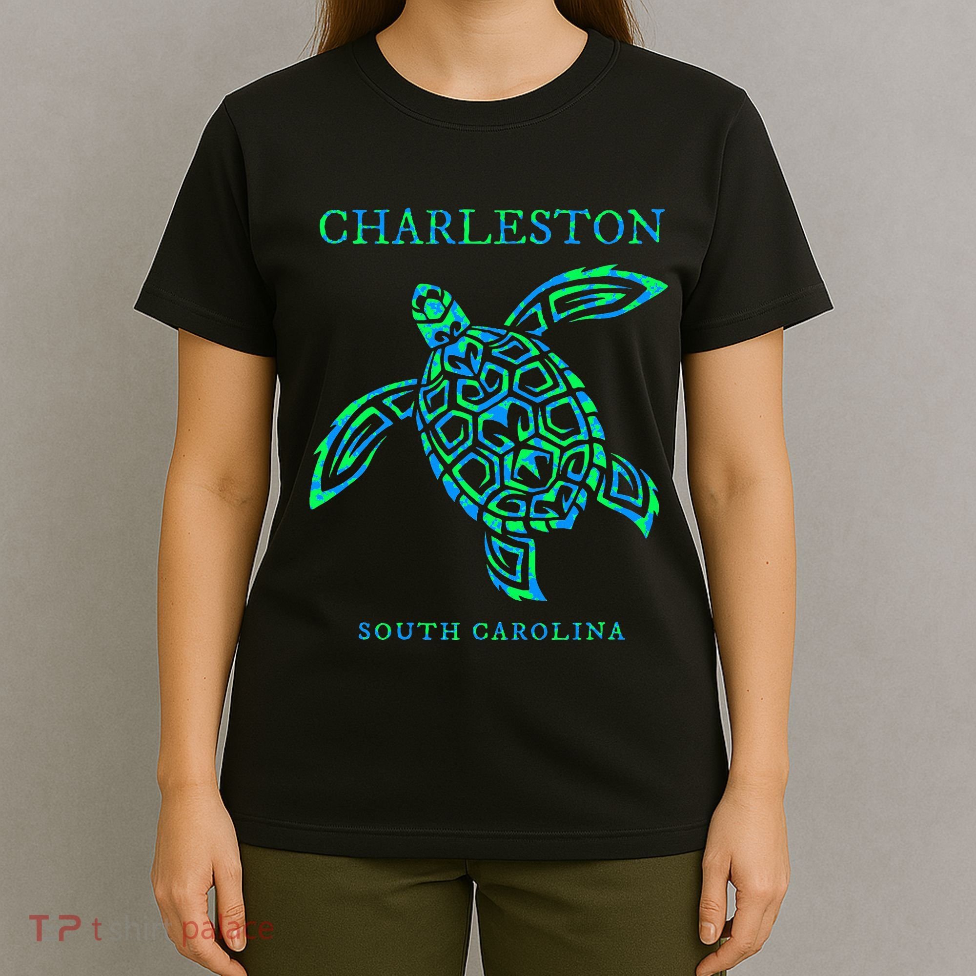 Charleston South Carolina Sea Turtle Souvenir T-Shirt