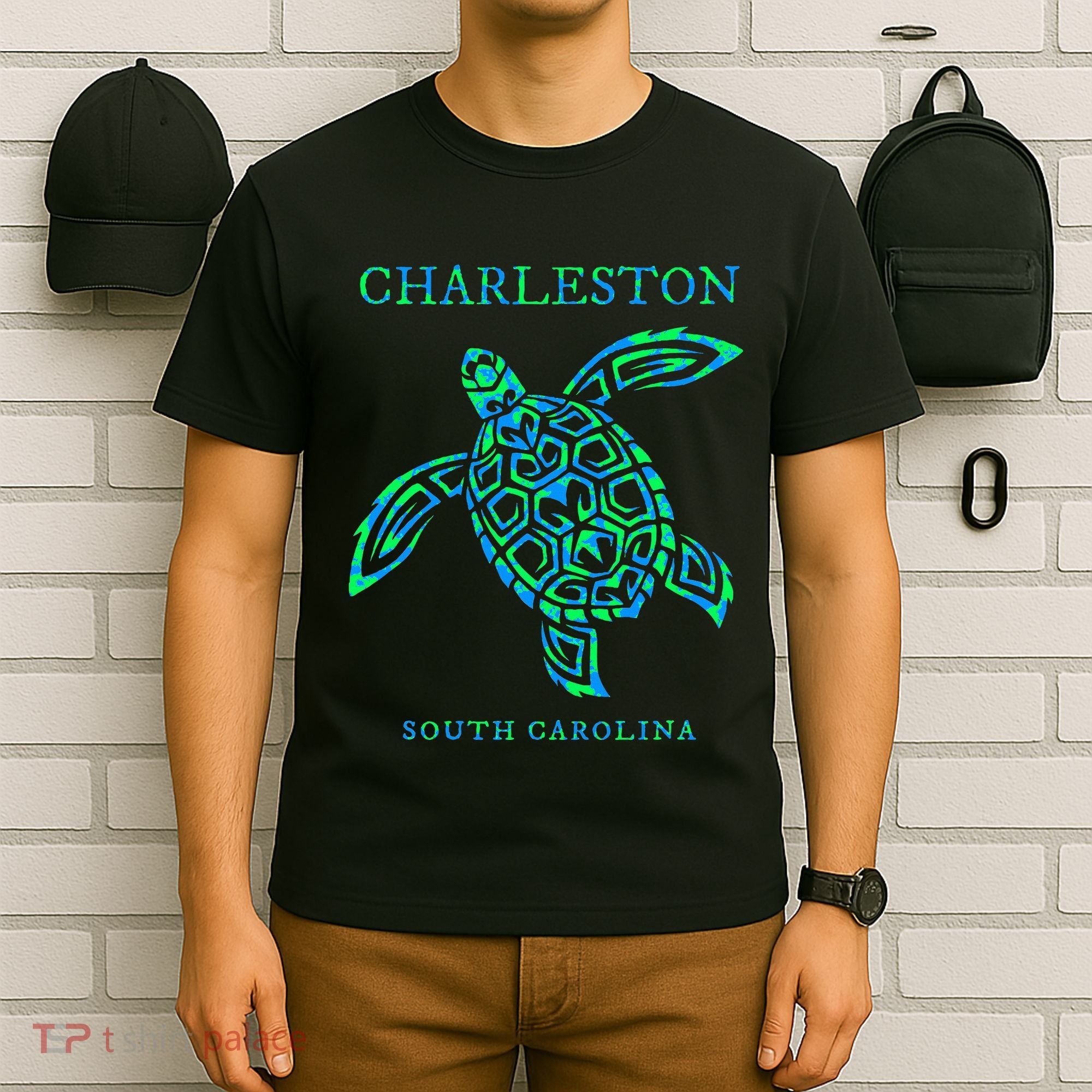 Charleston South Carolina Sea Turtle Souvenir T-Shirt