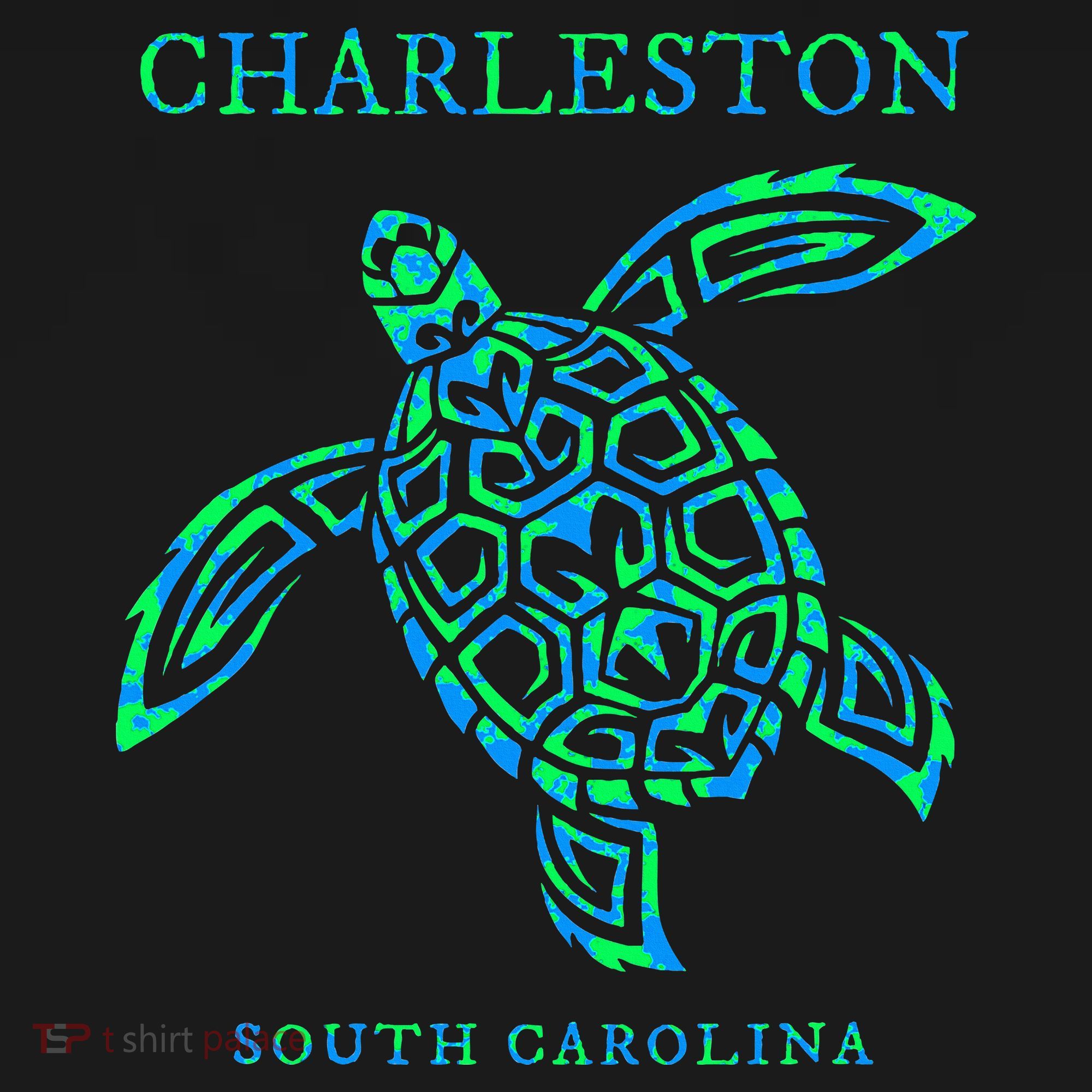 Charleston South Carolina Sea Turtle Souvenir Mousepad