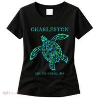 Charleston South Carolina Sea Turtle Souvenir Women's T-Shirt thumb 0